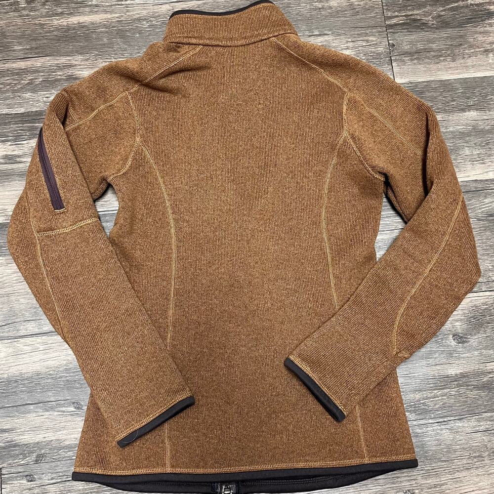 Patagonia Better Sweater Full Zip Fleece Jacket Brown XS Sleeve Pocket Gorpcore - Picture 3 of 10